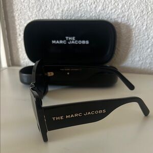Marc Jacobs Black Cat Eye Sunglasses